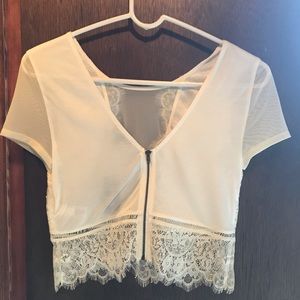 NWT Express lace coverup, XS